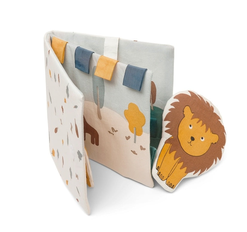 Lot de pailles en silicone Zoe, bleu multicolore