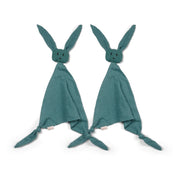 Lot de pailles en silicone Zoe, bleu multicolore