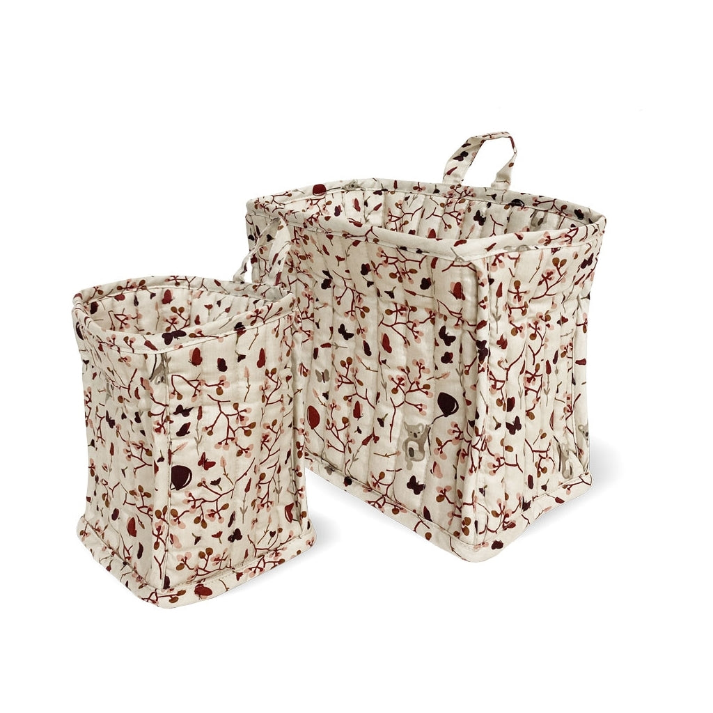 Stoffkörbchen Koala Flower