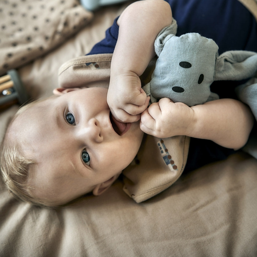 Lot de pailles en silicone Zoe, bleu multicolore