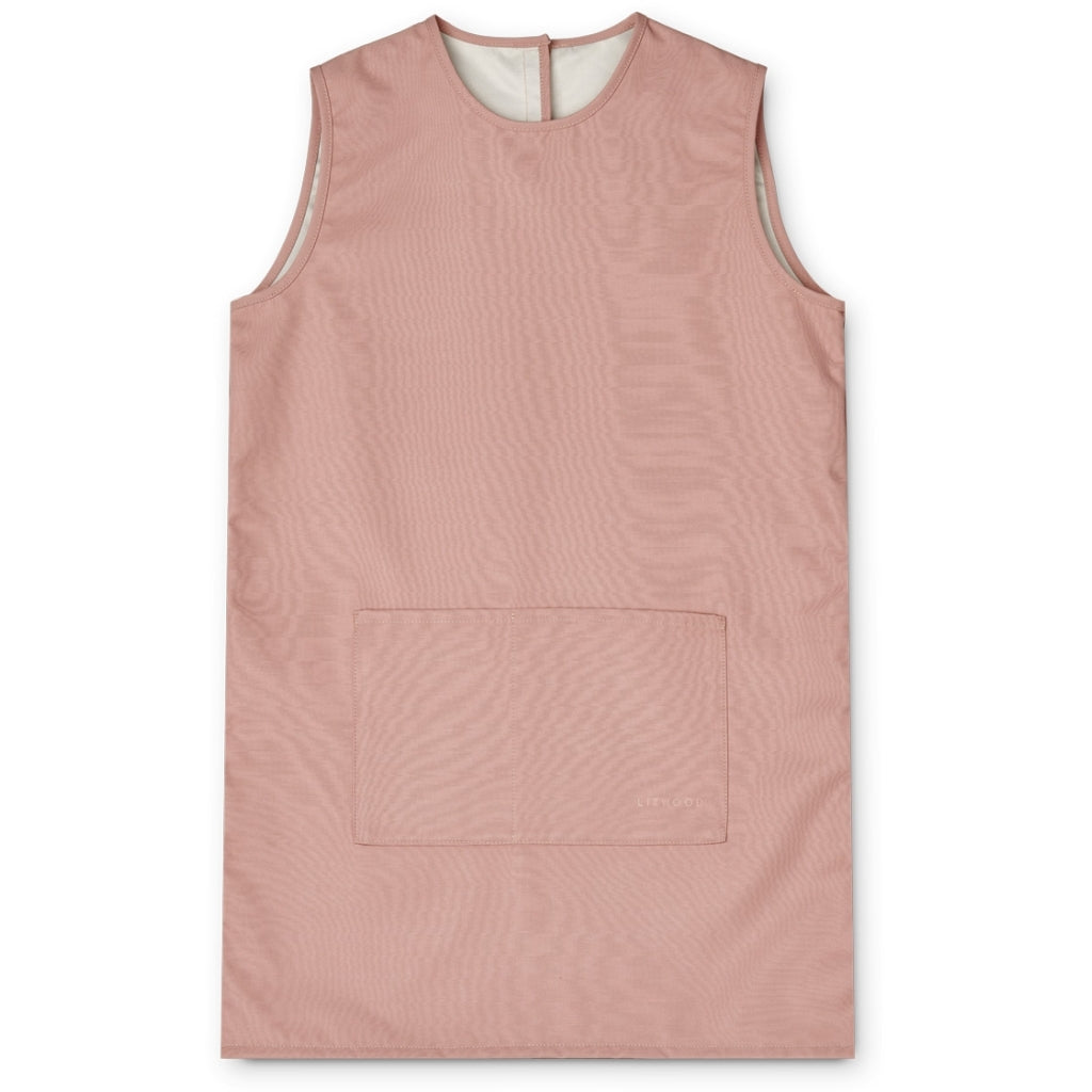 Tablier de peinture framboise