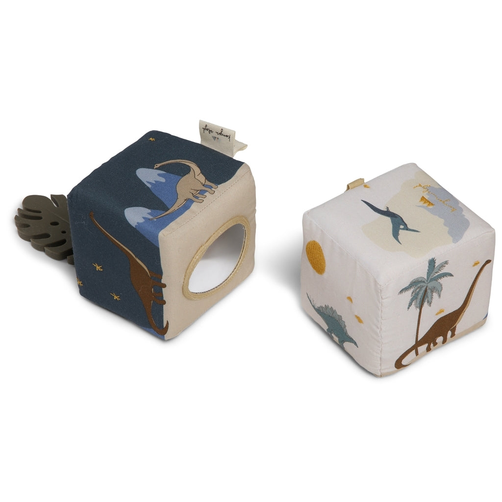 Zoe Set of Silicone Drinking Straws Blue Multi Mix