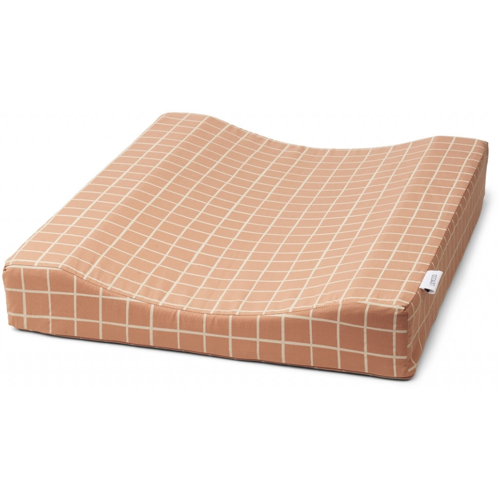 Matelas à langer Fritz Check Toscane Rose