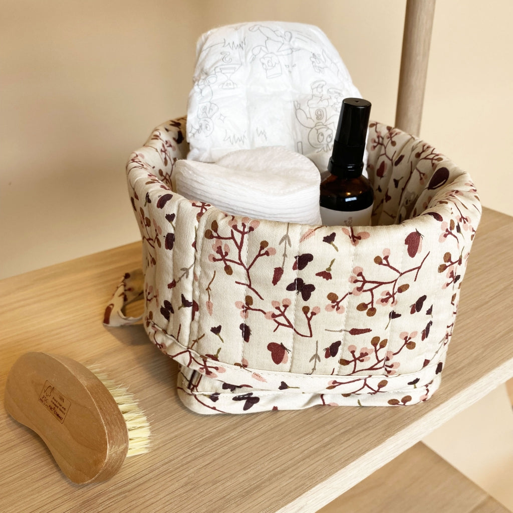 Stoffkörbchen Koala Flower