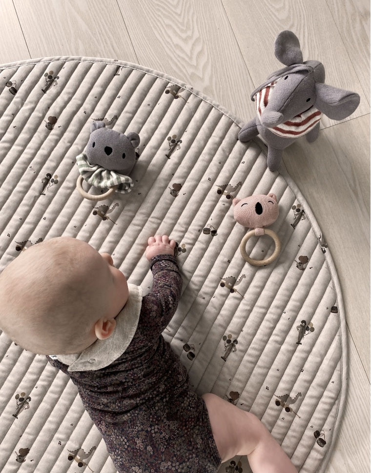 Lot de pailles en silicone Zoe, bleu multicolore