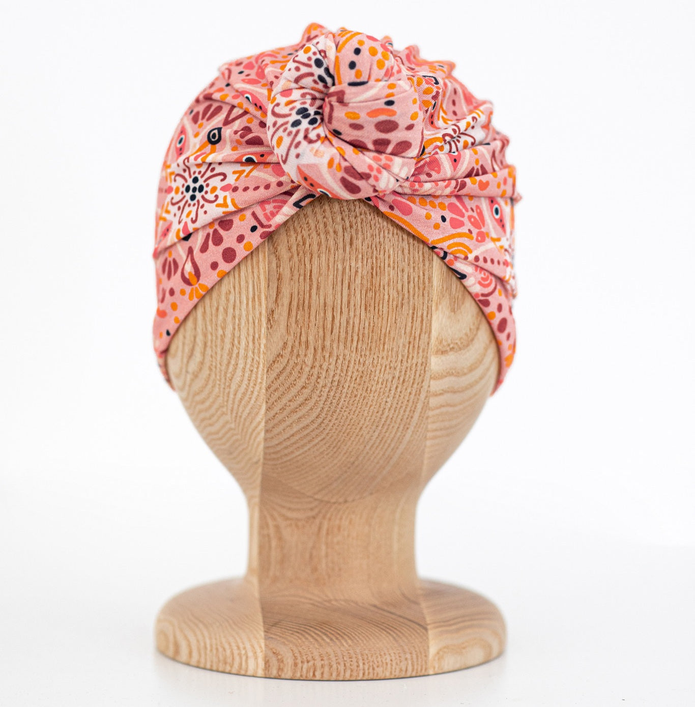 Turban Organic Arabic Paisely runder Bun