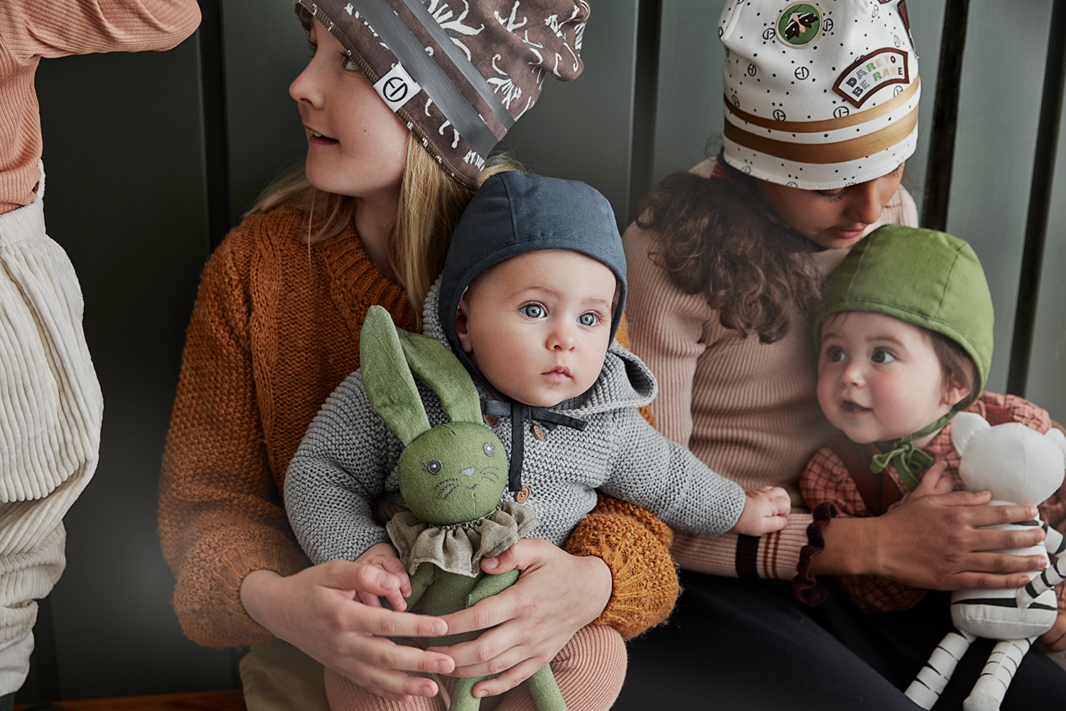 Winter Bonnet Powder Pink