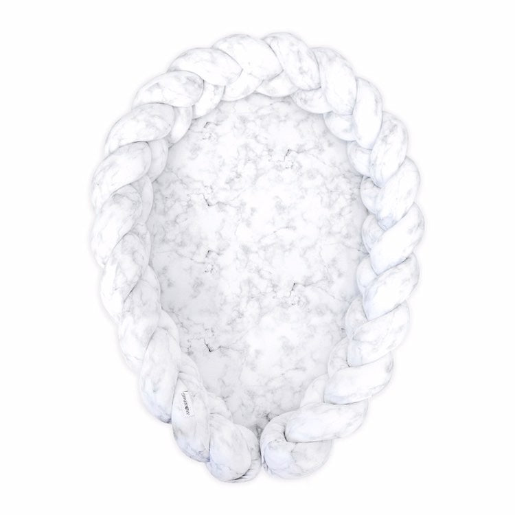 Tour de lit bébé en marbre 2 en 1