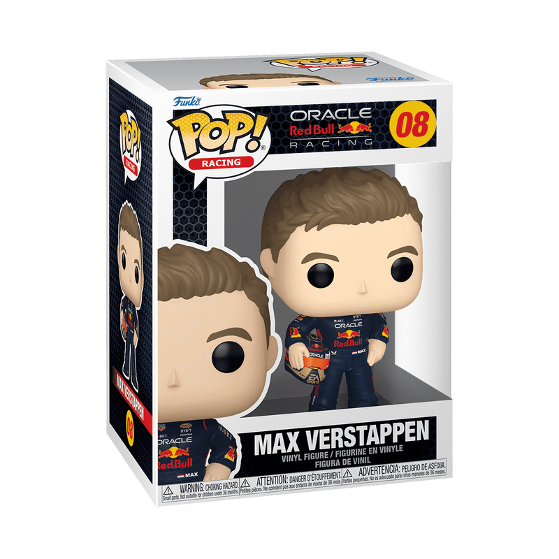 Max Verstappen avec un casque