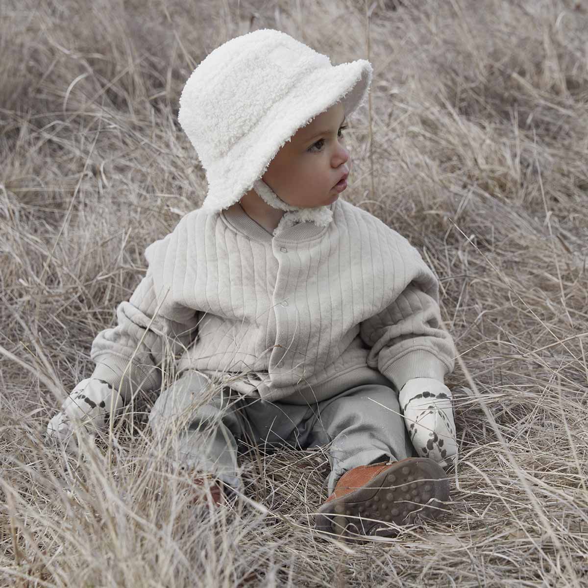 Hut Teddy Boucle Weiss