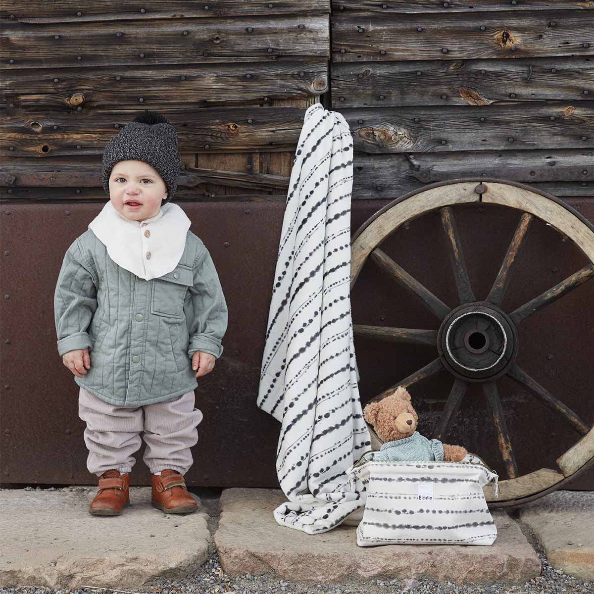 Ensemble de 2 matelas à langer - Couverture Pluie du désert