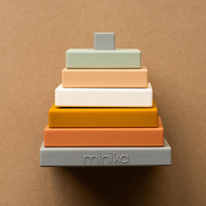 Lot de pailles en silicone Zoe, bleu multicolore