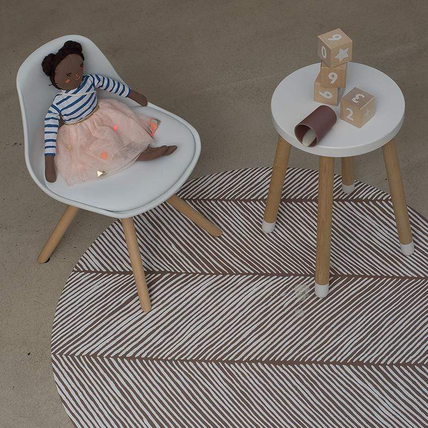 Lot de pailles en silicone Zoe, bleu multicolore