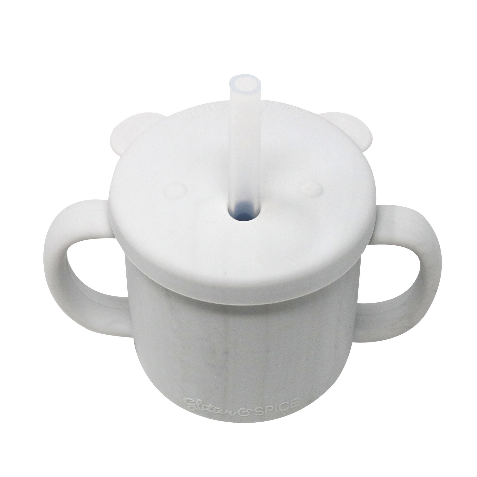 Zoe Set of Silicone Drinking Straws Blue Multi Mix