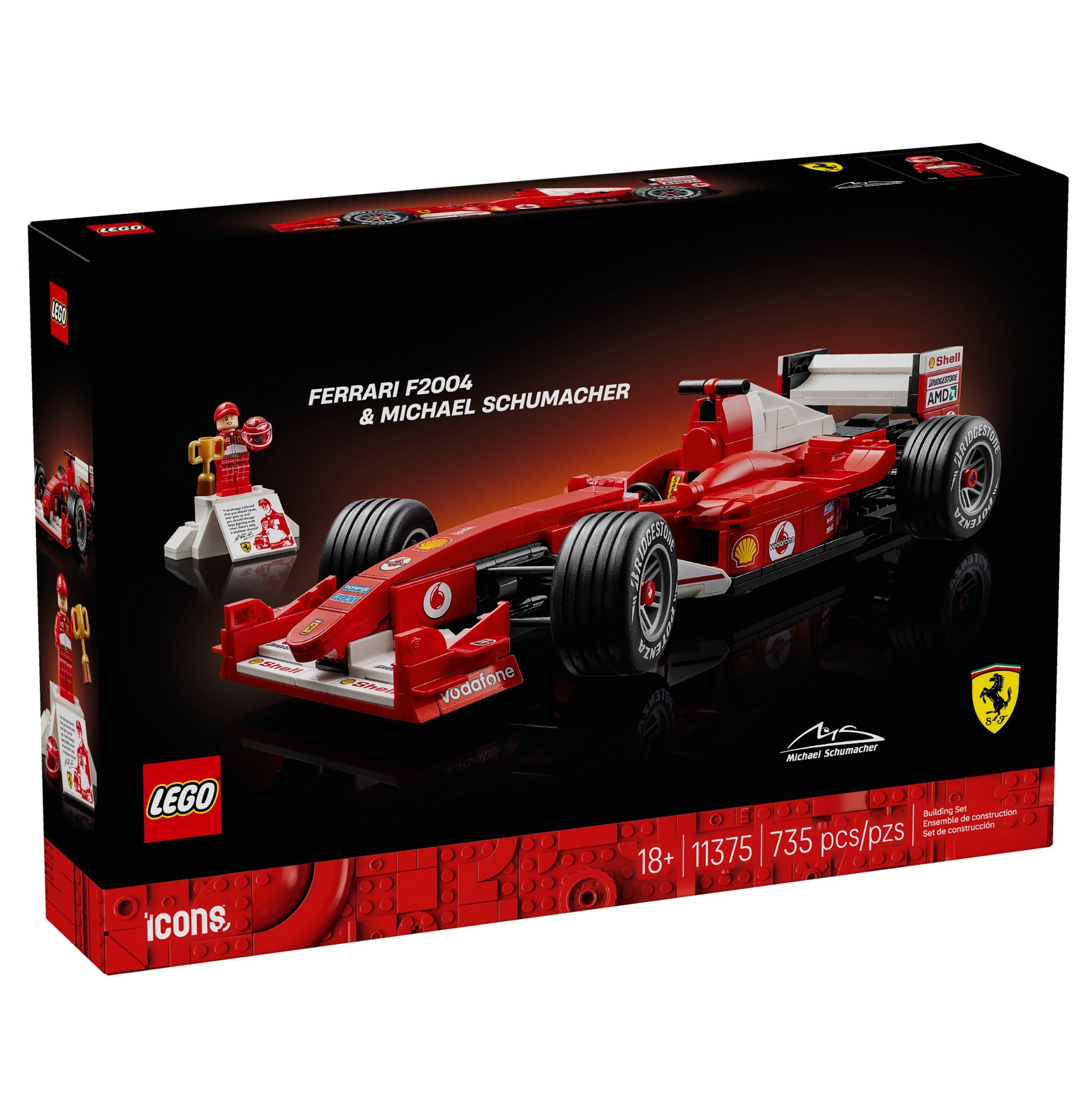 Ferrari F2004 und Michael Schumacher