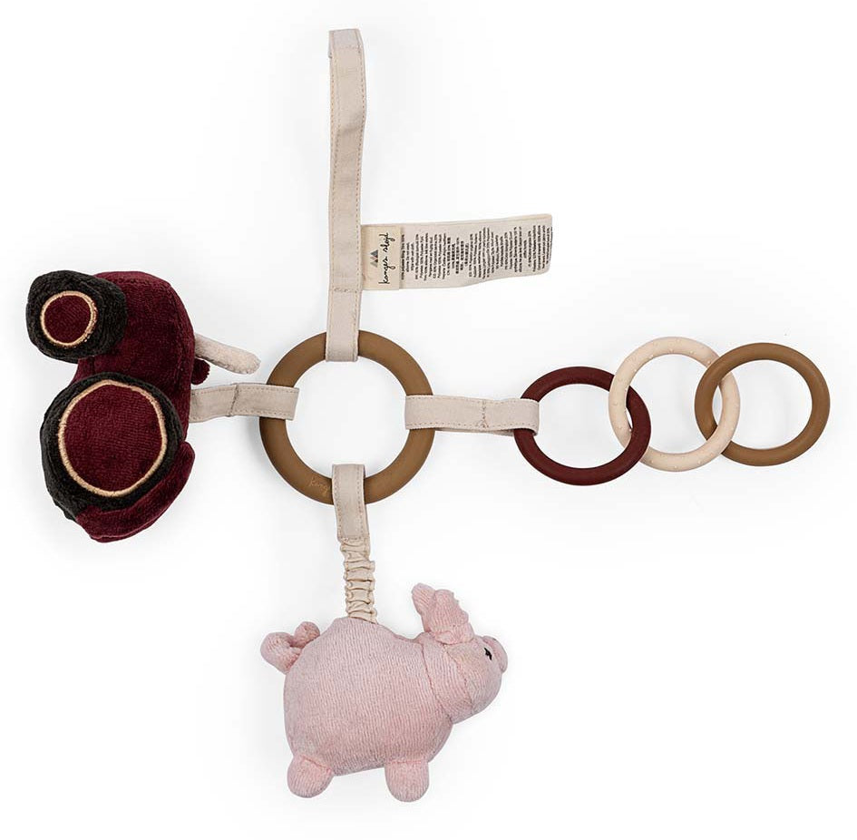 Zoe Set of Silicone Drinking Straws Blue Multi Mix