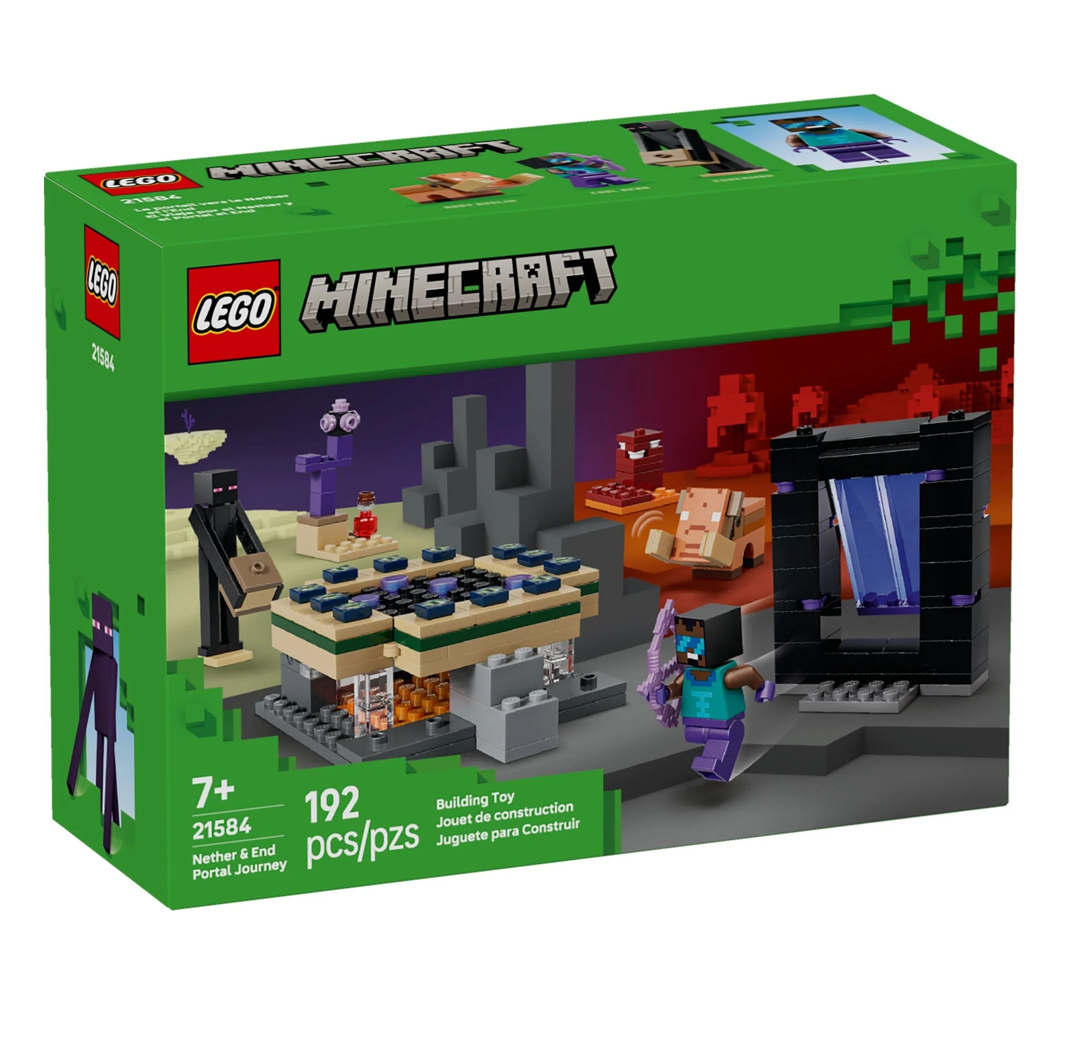 Journey through the Nether and End Portal