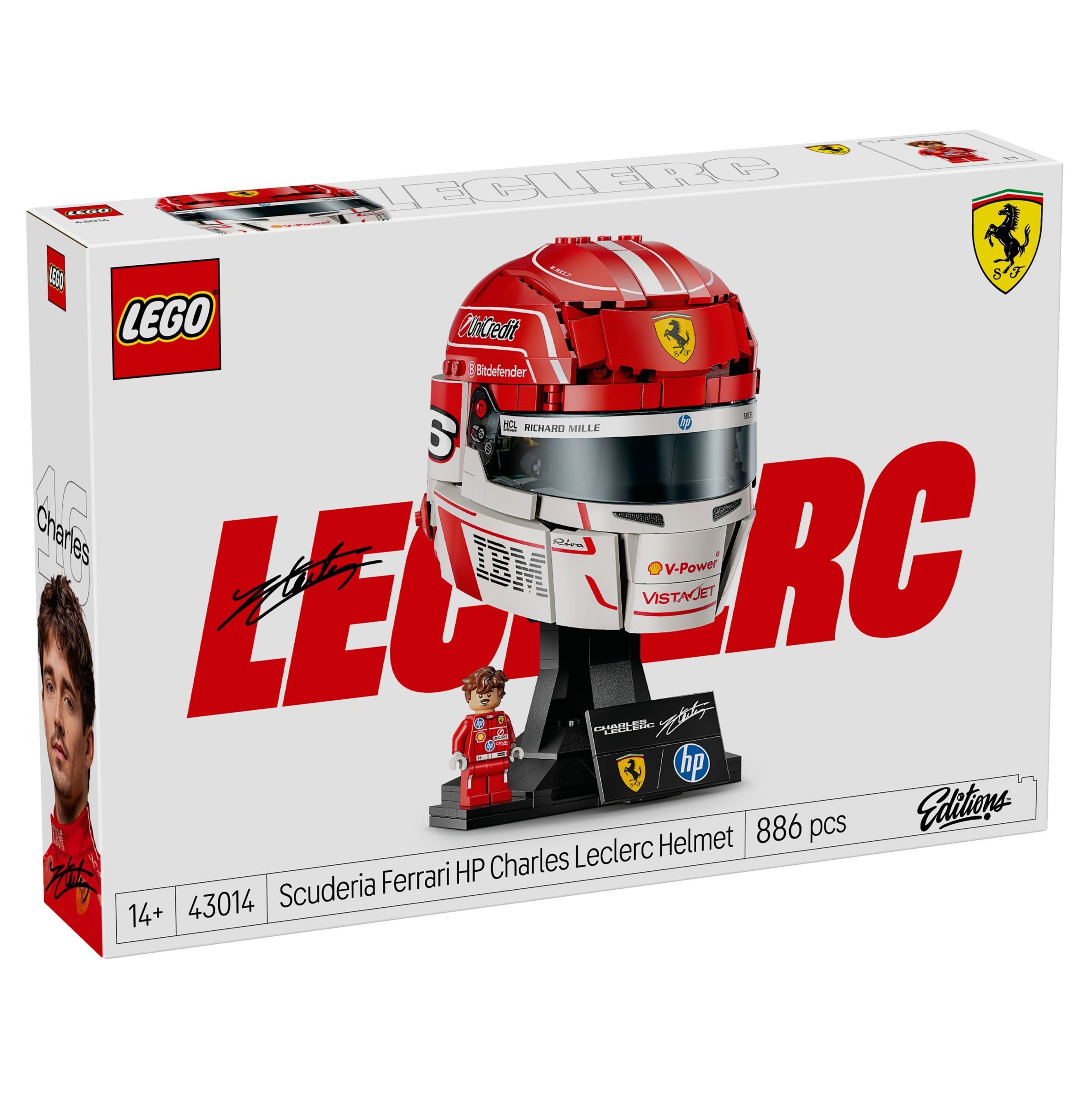 Scuderia Ferrari HP Charles Leclerc Helm