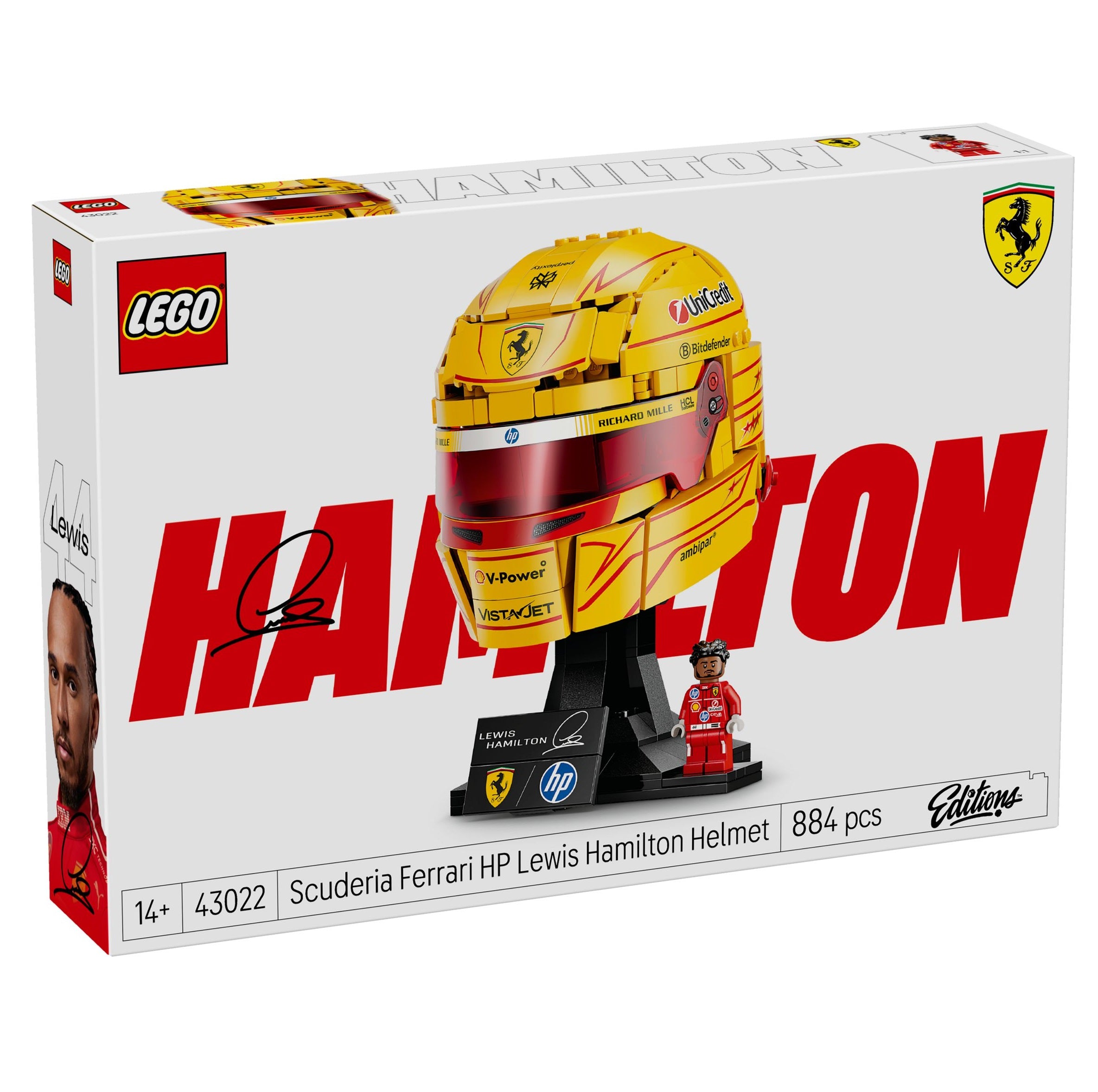 Scuderia Ferrari HP Lewis Hamilton Helm