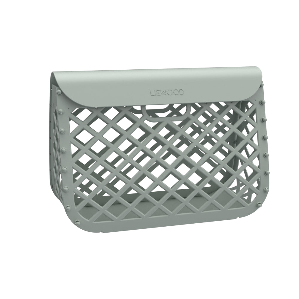 Verona basket bag Dusty Mint