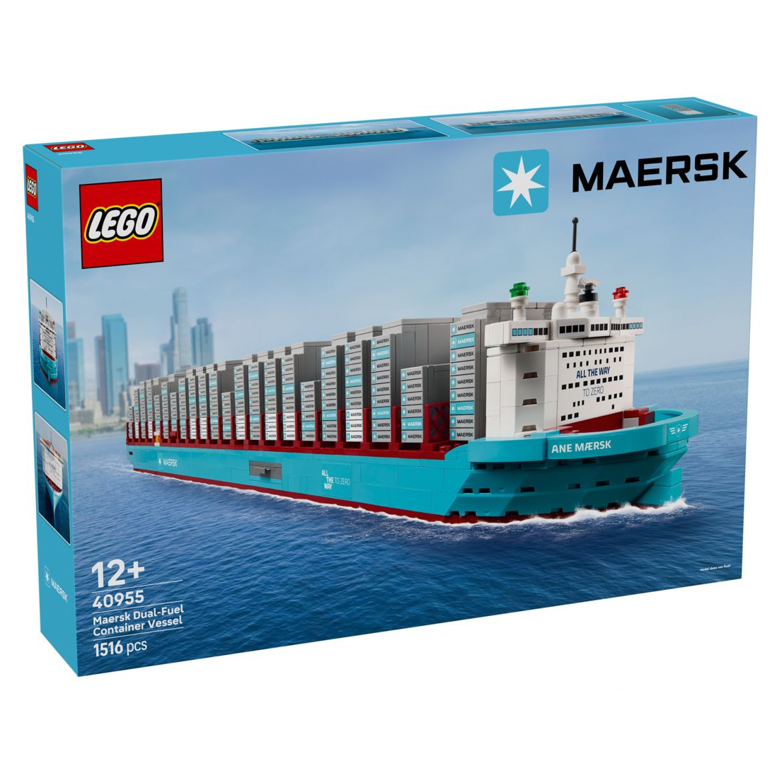 Maersk-Containerschiff mit Zweistoffantrieb