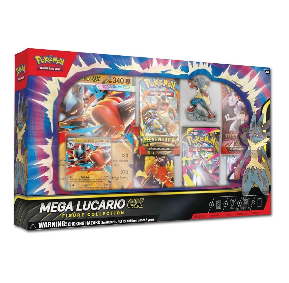 Collection de figurines Mega Lucario ex