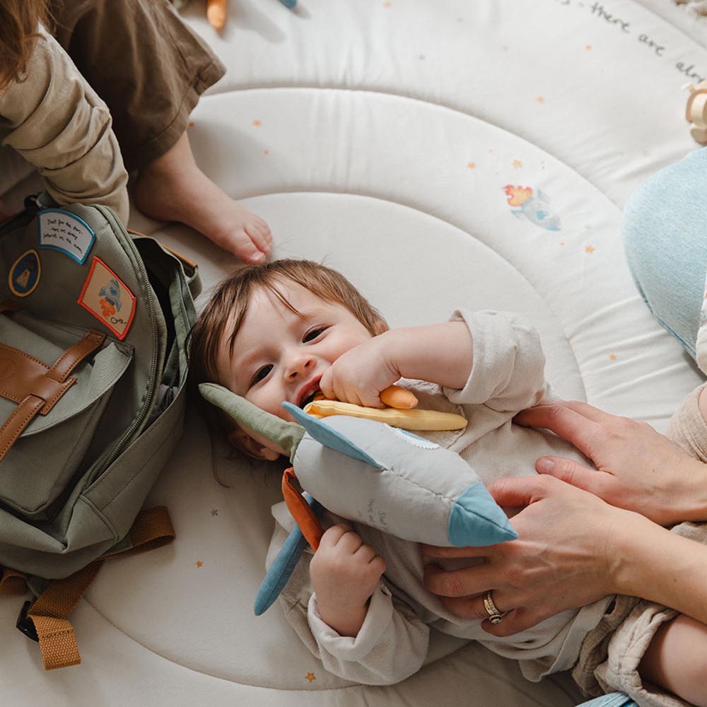 Svende Play Mat Storage Bag Peach