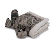 Zoe Set of Silicone Drinking Straws Blue Multi Mix