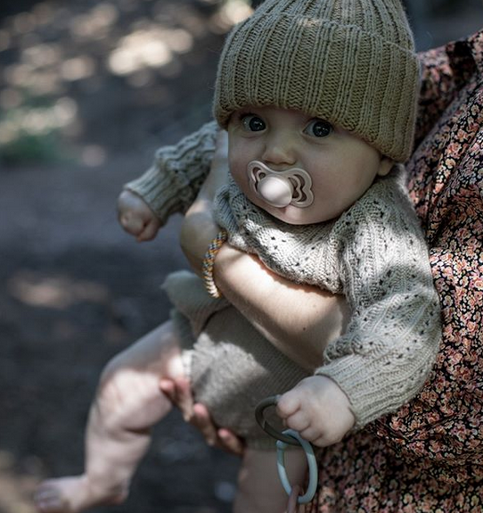 Supreme Silikon Babyblue Weiss Gr. 2