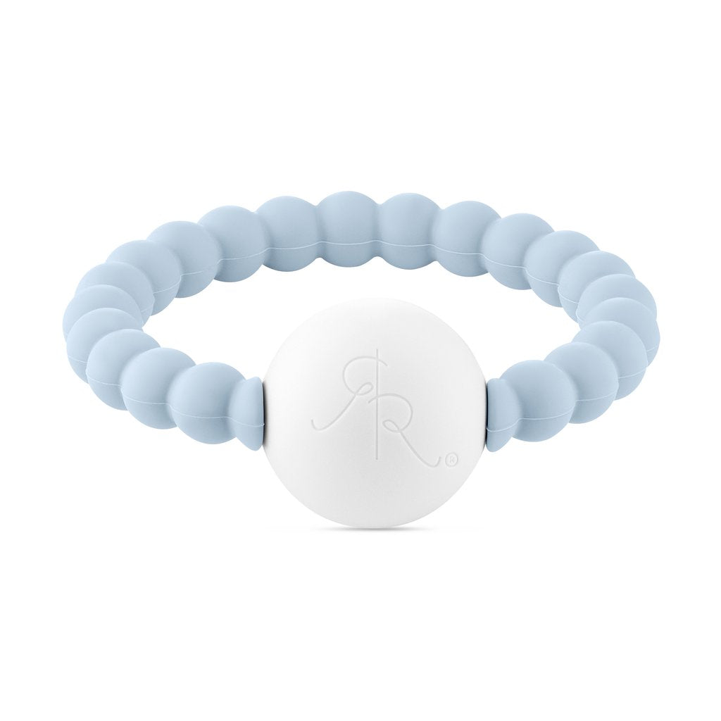 Lot de pailles en silicone Zoe, bleu multicolore