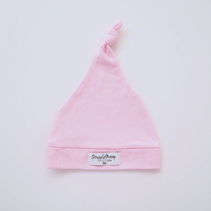 Knoten Beanie Pink