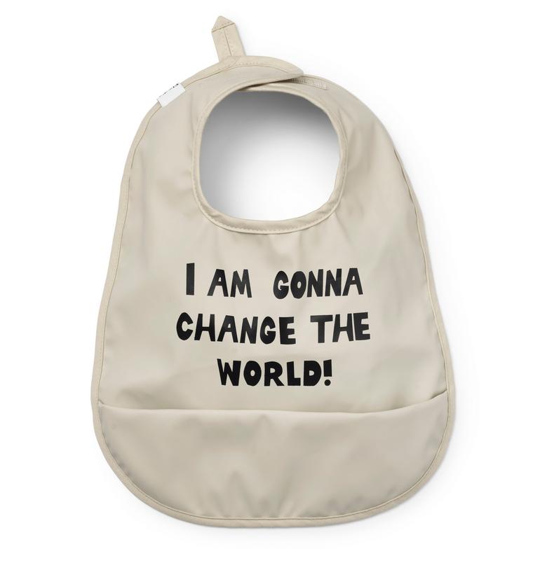 Bib « Je vais changer le monde »