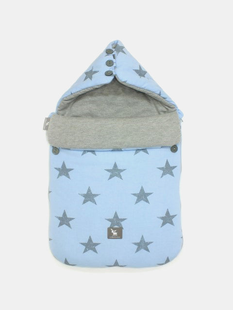 Fusssack Pooh Blue Stars
