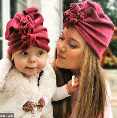 Turban Samt Crimson Red