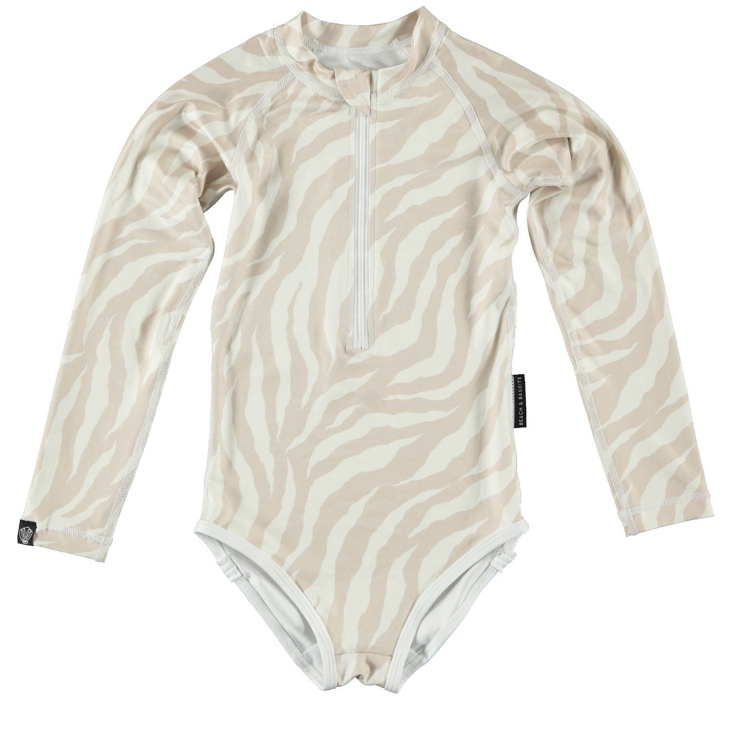 UV Badeanzug Tiger Beige