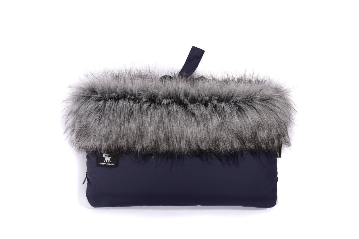 Schiebemuff Cottonmuff Dunkelblau