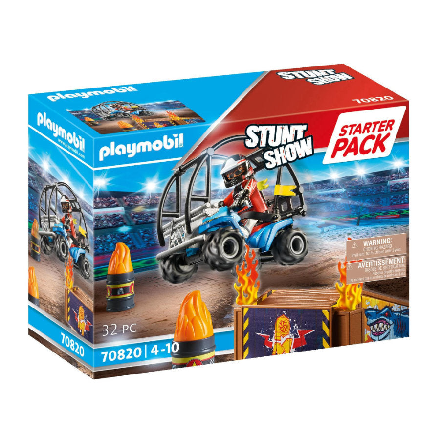 Starter Pack Stunt Show Quad with Fire Ramp