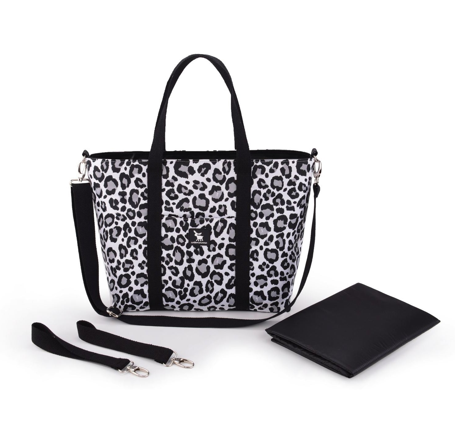 Wickeltasche Shopper Panther Grey