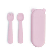 Lot de pailles en silicone Zoe, bleu multicolore
