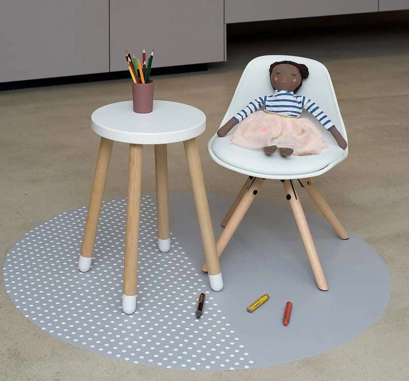 Lot de pailles en silicone Zoe, bleu multicolore